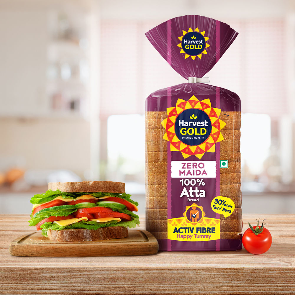 Harvest Gold - 100% Atta Bread (Zero Maida)