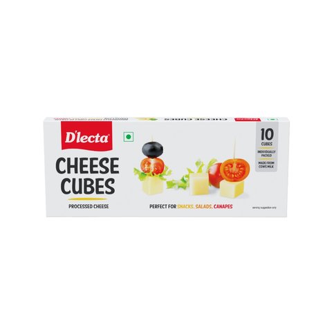 D'lecta Cheese Cubes (10 cubes)