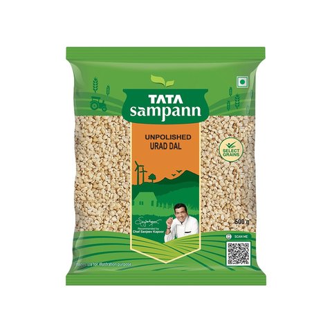 Tata Sampann Unpolished Split Urad Dal (Dhuli)