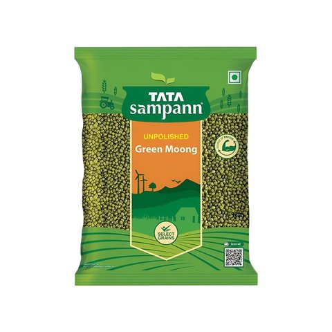 Tata Sampann Unpolished Moong Dal (Dhuli) Split