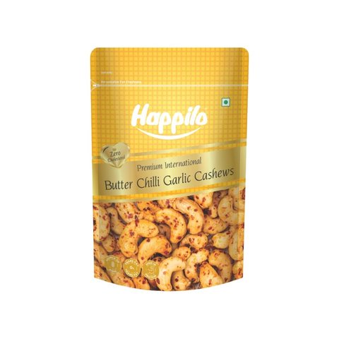 Happilo Butter Chilli Garlic Flavoured Cashew