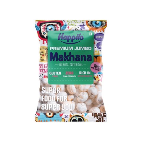 Happilo Premium Jumbo Phool Makhana/Fox Nuts
