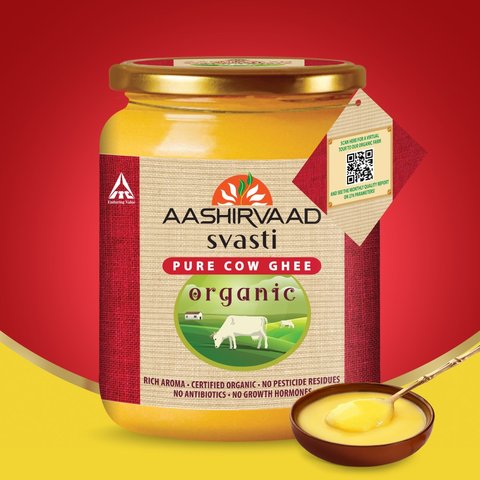 Aashirvaad Svasti Organic Cow Ghee