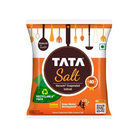 Tata Salt (Vacuum Evaporated Iodised Salt)