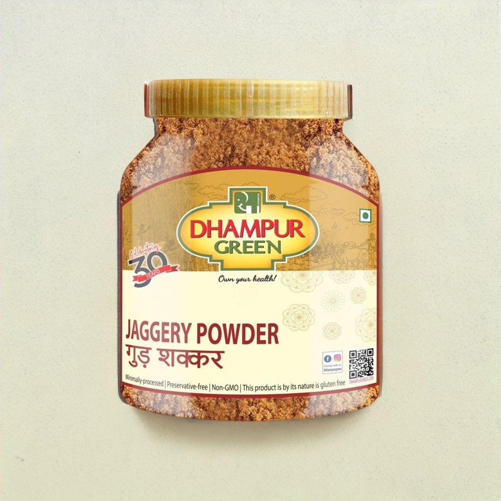 Dhampur Green Jaggery Powder Jar