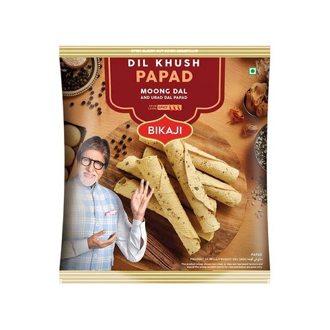 Bikaji Dil Khush Moong Dal and Urad Dal Papad
