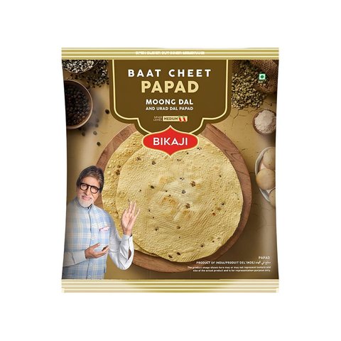 Bikaji Baat Cheet Moong Dal and Urad Dal Papad